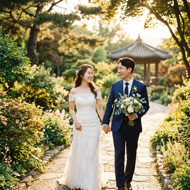 코어벨로 웨딩 촬영